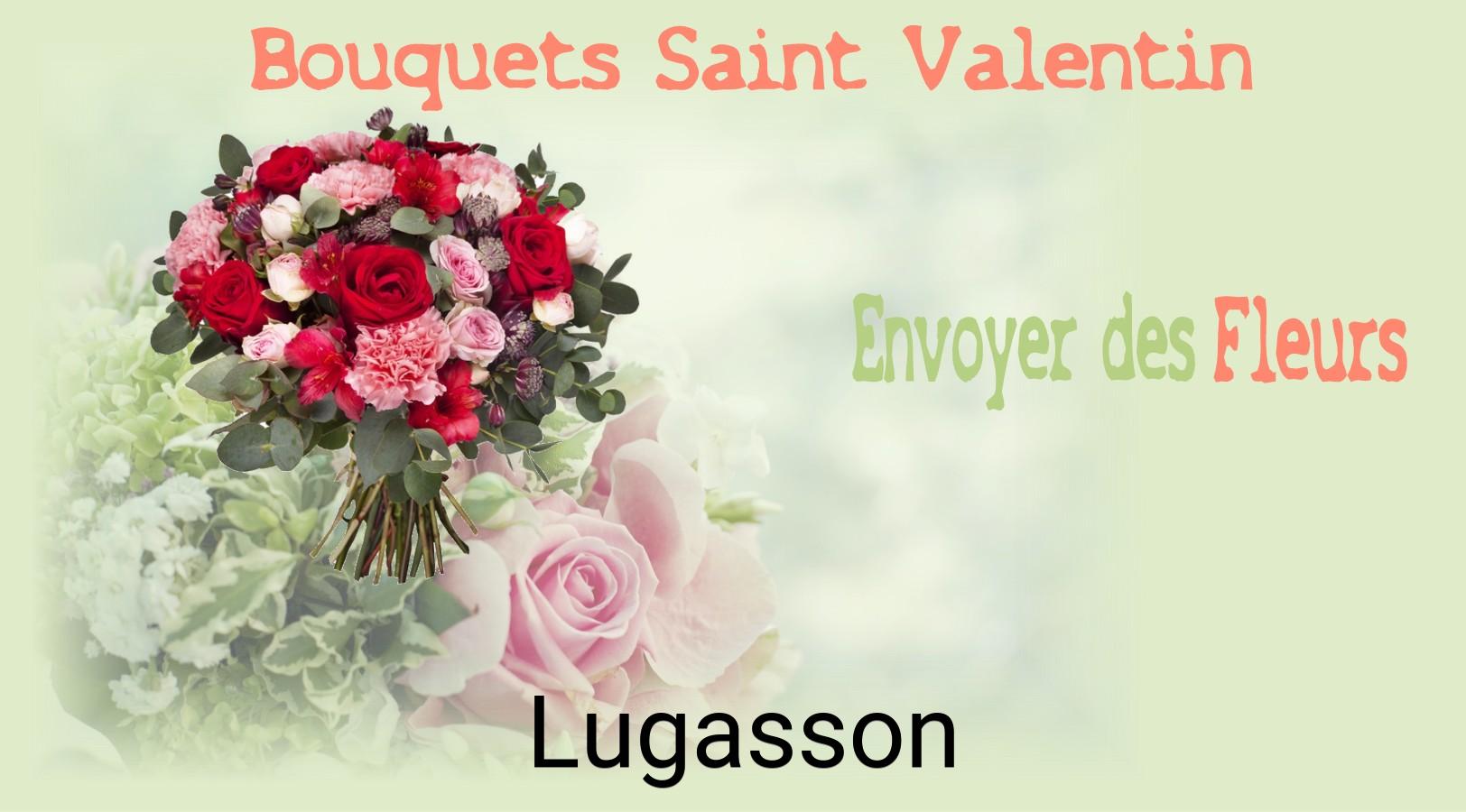 Roses de Saint-Valentin livrées à Lugasson